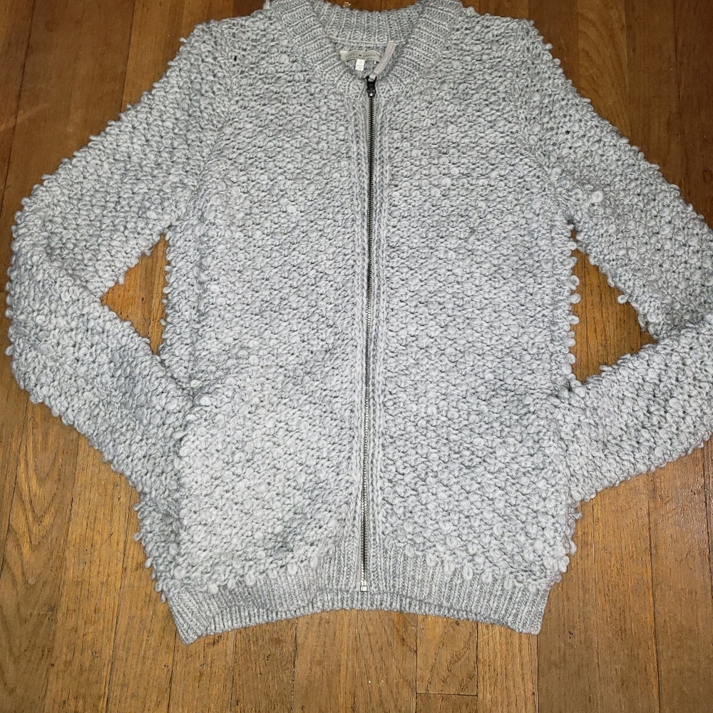 Lucky brand full zip sweater like new